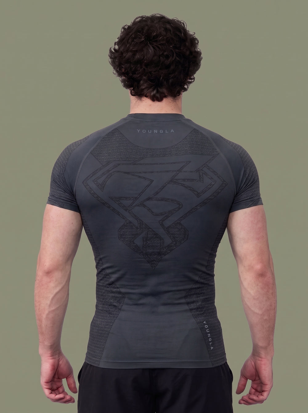 Men’s Athletic Compression T-Shirt – Short Sleeve Muscle Fit Workout Top
