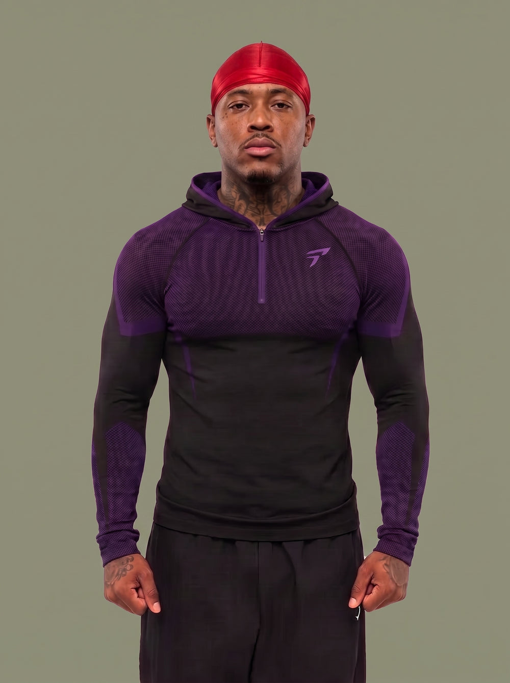 Rageform v1 Seamless Hoodie Purple