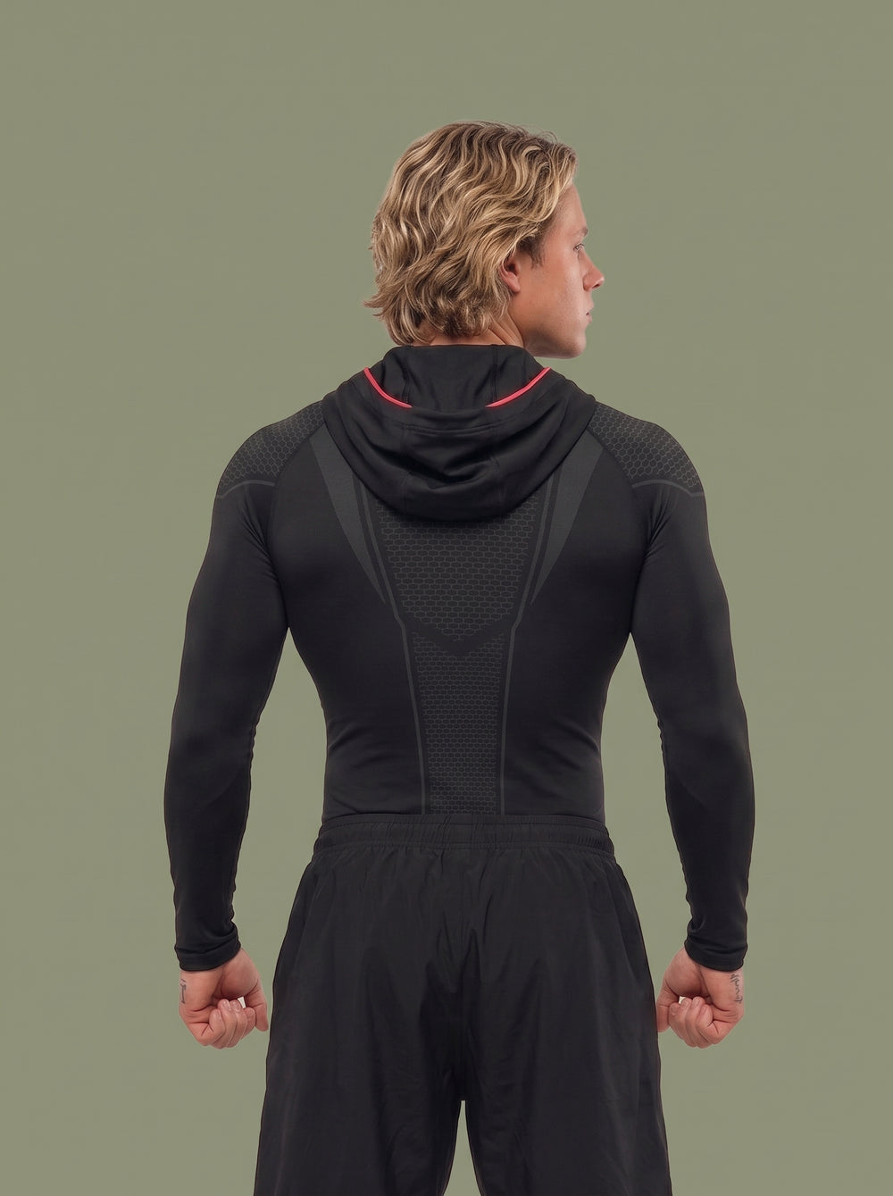 Rageform v5 Seamless Hoodie - Red