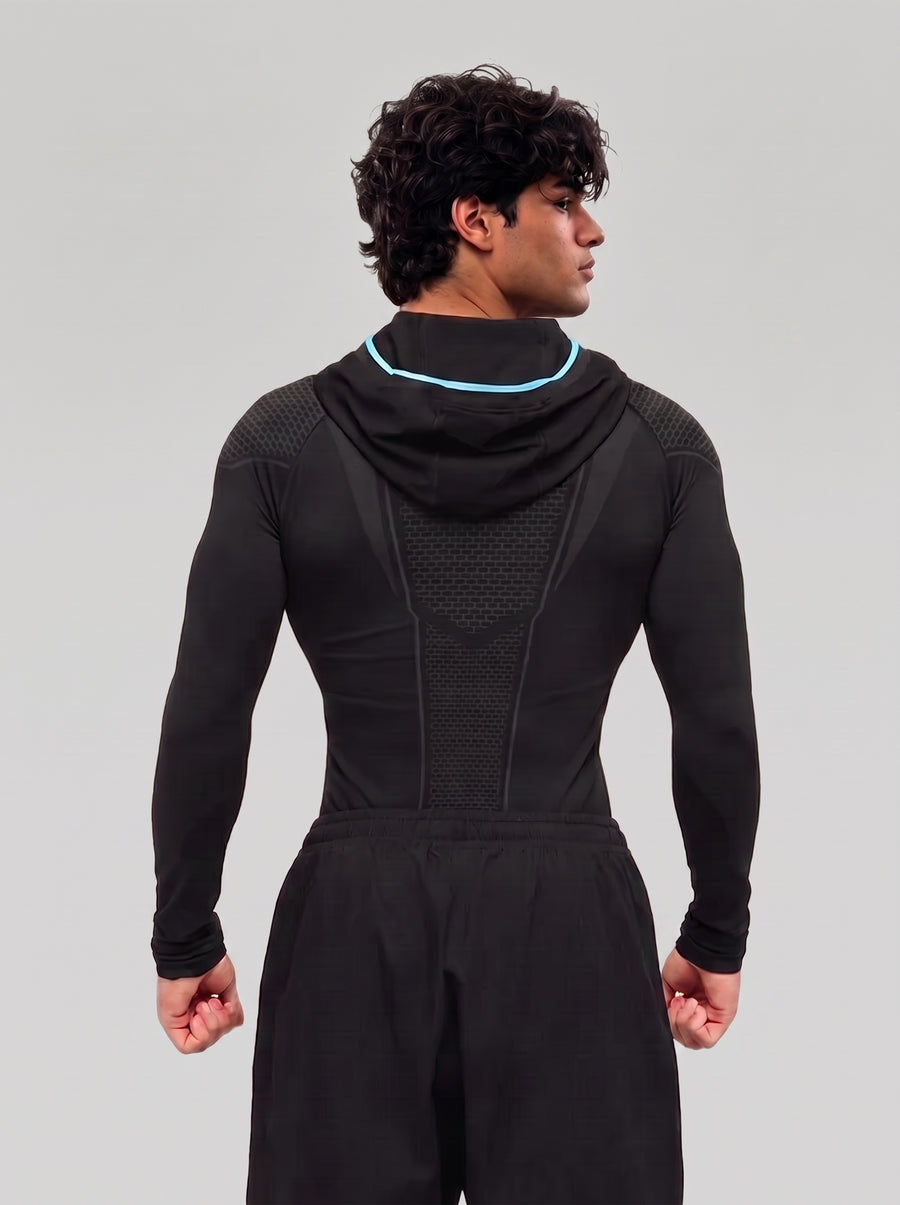 Rageform v5 Seamless Hoodie Blue