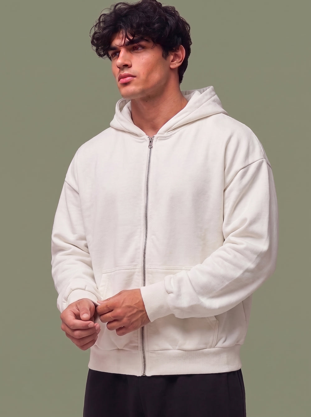 Vengeance Zip-Ups White